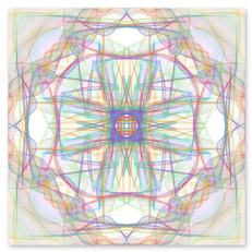 Abstrakte Liniengrafik