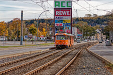 Abschiedsfahrt der Tatra-Strassenbahn in Chemnitz