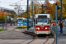 Abschiedsfahrt der Tatra-Strassenbahn in Chemnitz